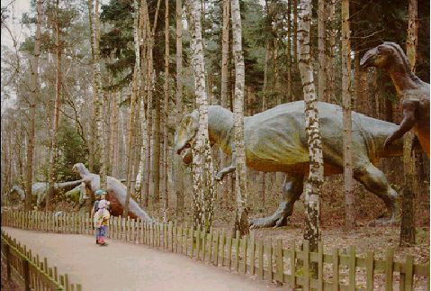 Kinder im Dinopark Münchehagen