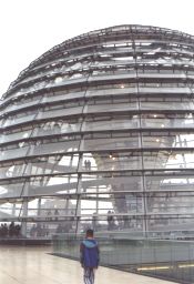 Glaskuppel des Reichstags
