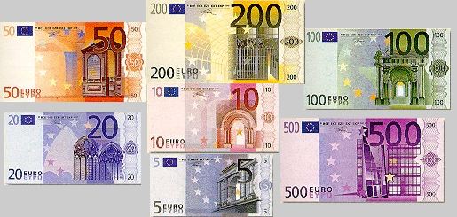 die neuen Euro-Scheine