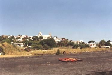 Stromboli: Blick auf San Vincenzo