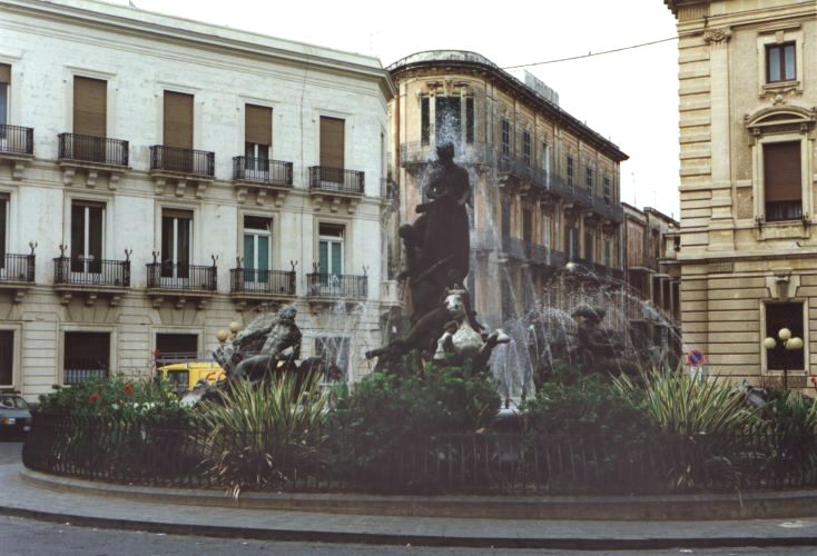 Piazza Archimede in Siracusa