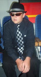 Philipp 'Krausebart' mit 'Pork Pie'-Hut
