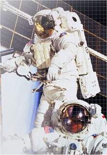 ISS - Internationale Raumstation: Astronaut / Kosmonaut