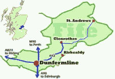 Dunfermline in Schottland