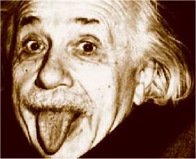 Einstein schickte das Bild 1951 an all seine Freunde als Geburtstagsgruß