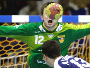 Handball-WM 2007 - Birkir Gudmundsson, Torwart von Island