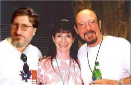 Willi mit Shona und Ian Anderson