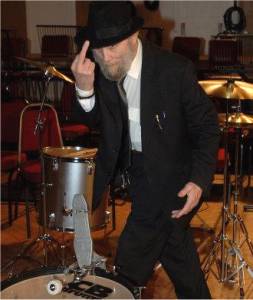 Stinkefinger!!! That 's rock ...