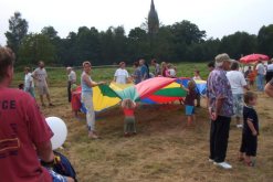 Spielstraße für die kleinen Bürger